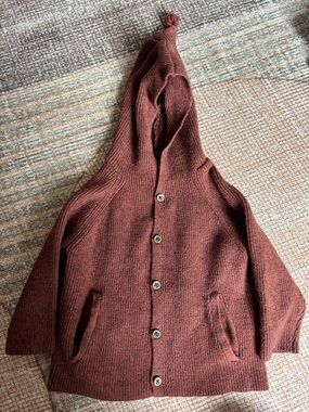 Zara Baby Knitwear Sweater in Rust